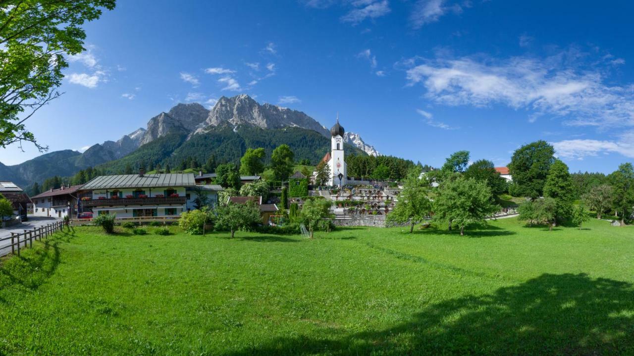 Gasthof Hoehenrain Grainau Esterno foto