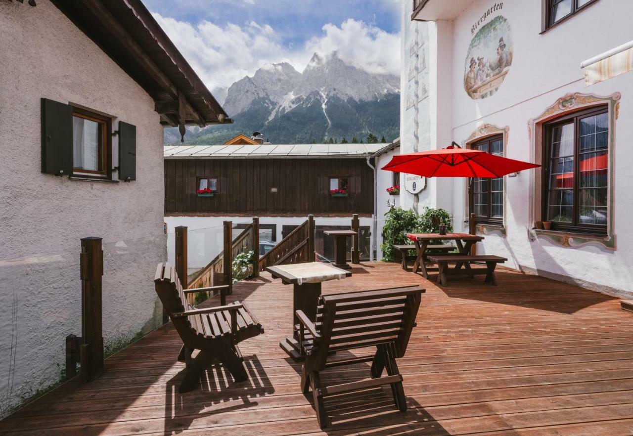 Gasthof Hoehenrain Grainau Esterno foto